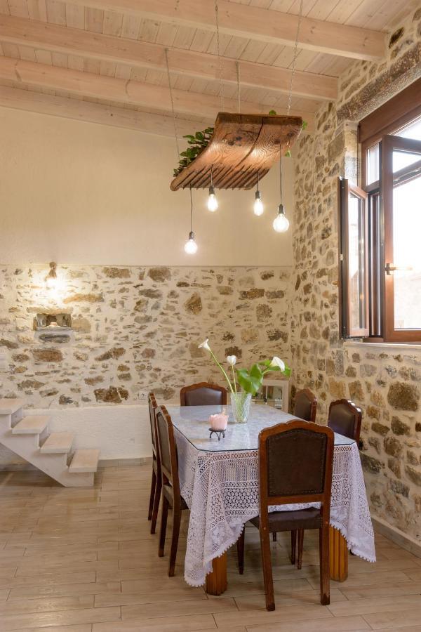 Platipodi Stone House Villa Nikithianos Luaran gambar