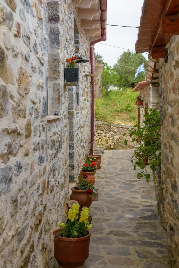 Platipodi Stone House Villa Nikithianos Luaran gambar